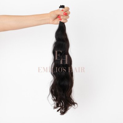 Cabelo Ondulado Brasileiro 50cm - 100g