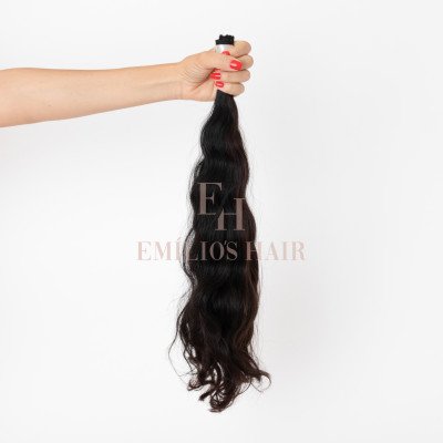 Cabelo Ondulado Brasileiro 50cm - 100g