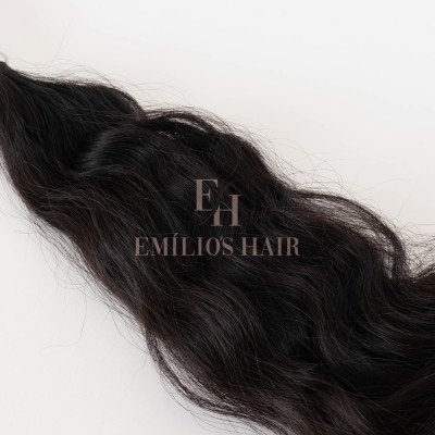 Cabelo Ondulado Brasileiro 50cm - 100g